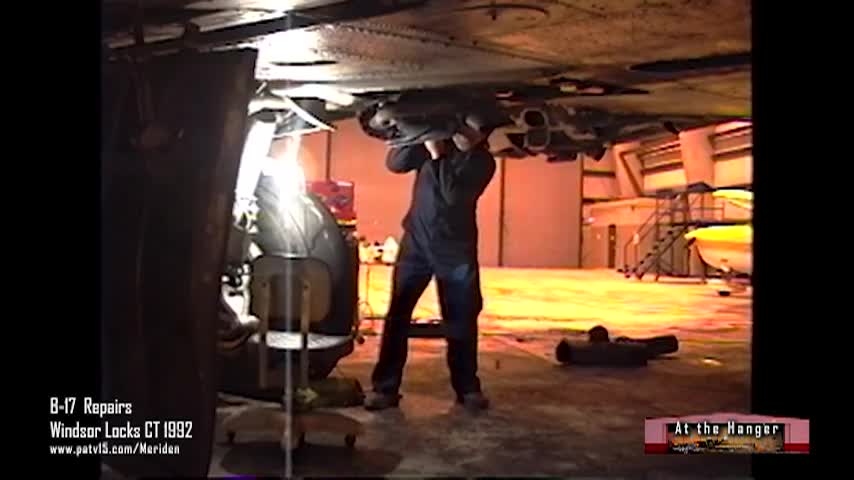 Thumbnail image for At the Hanger - B17 Repairs & Air Show