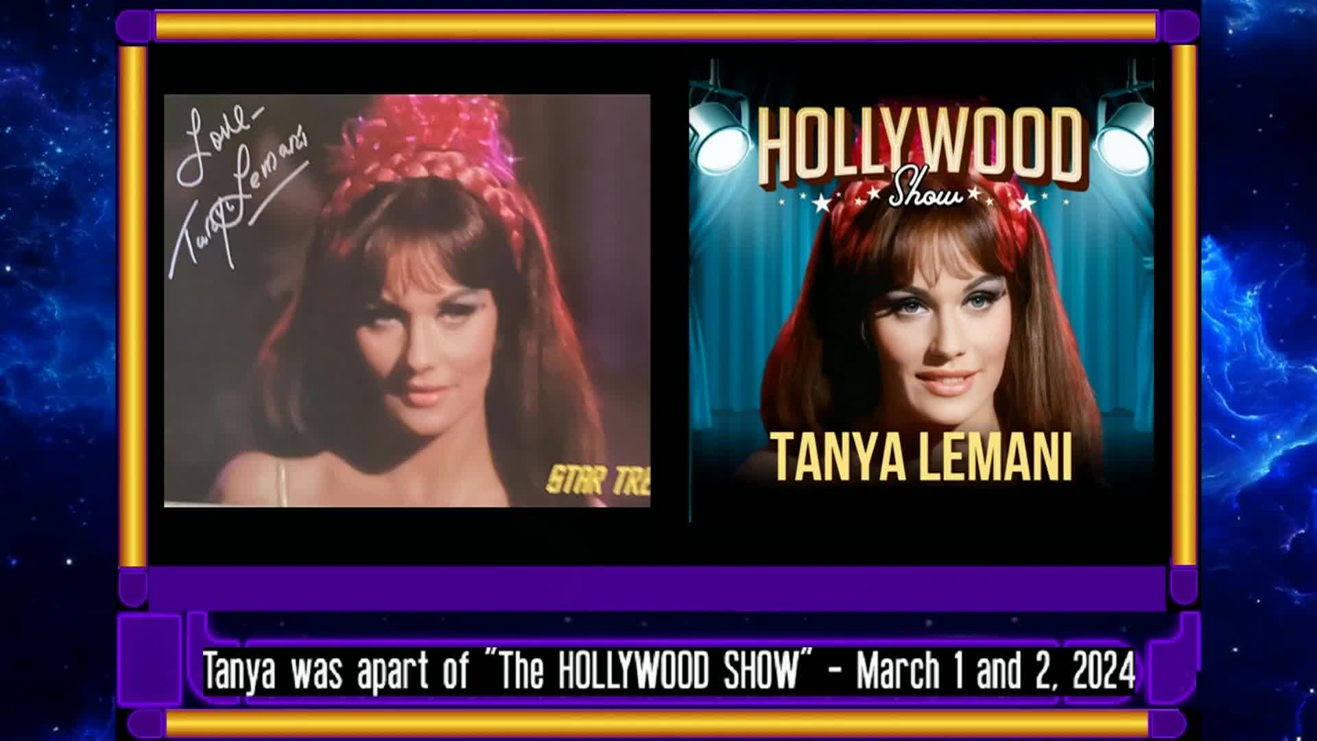 Thumbnail image for A Capitan's Log: Tanya Lemani - Star Trek's Argelian belly dancer Kara, plus stories from Hollywood to Vegas, Part 2