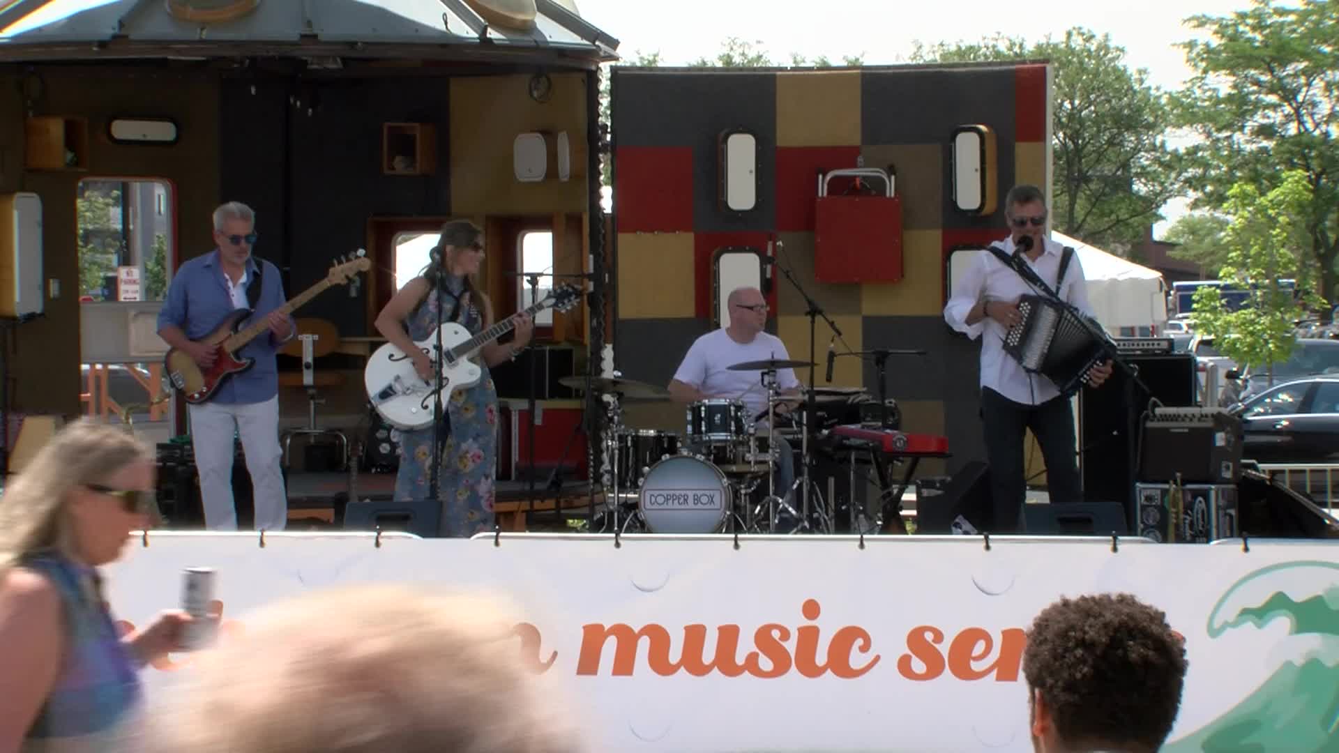 Thumbnail image for Levitt AMP Sheboygan Music Series: Copper Box