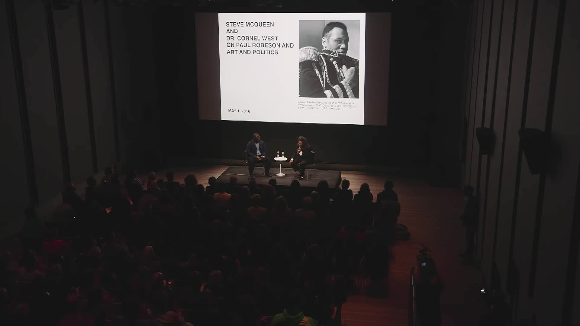 Thumbnail image for Film for Justice: Paul Robeson, Art, and Politics - Director Steve McQueen Discussion w/ Dr. Cornel West