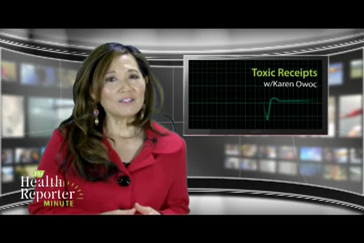 Thumbnail image for The Health Reporter: Toxic Receipts