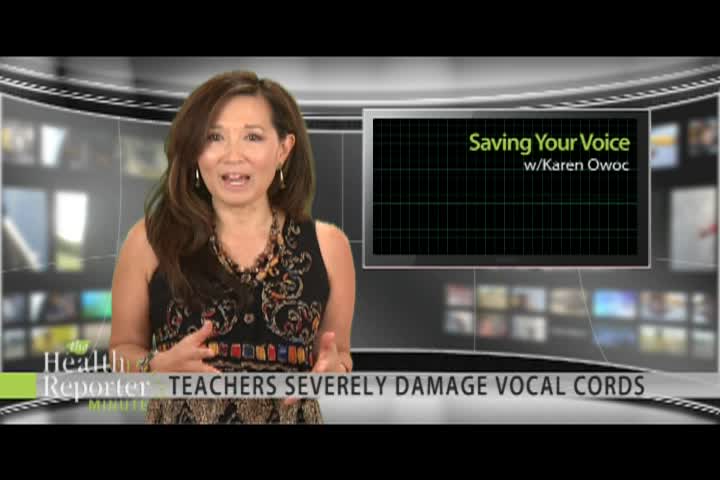Thumbnail image for The Health Reporter: Saving Your Voice