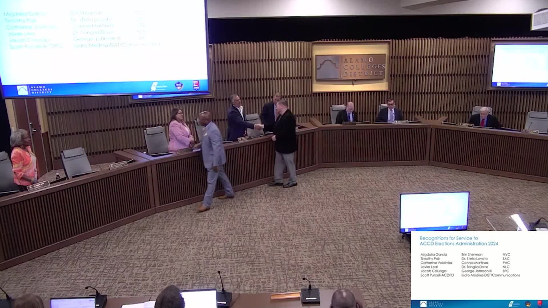 Thumbnail image for Alamo Colleges District Board of Directors Regular Board Meeting & Public Facility Corporation Meeting 11/19/2024