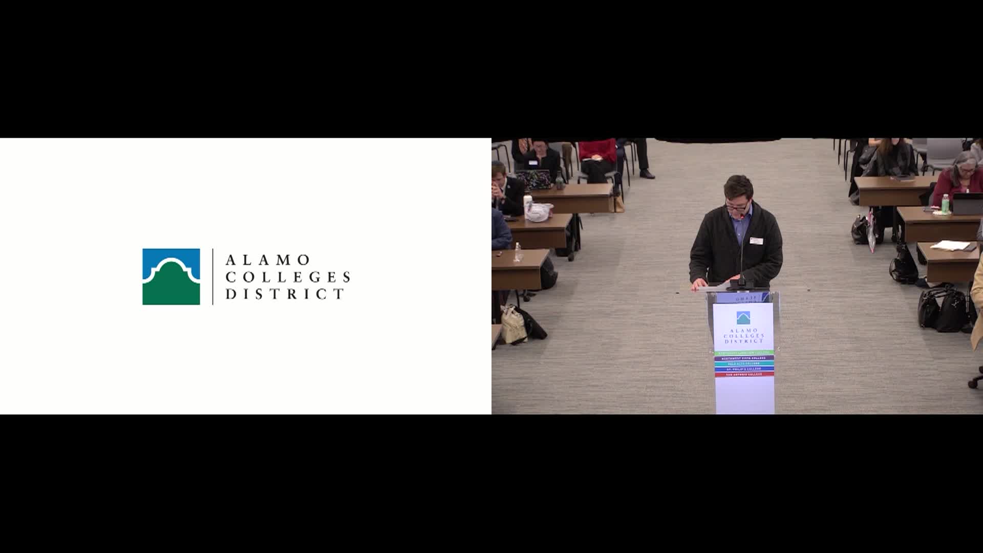Thumbnail image for Alamo Colleges District Regular Board Meeting 01/28/2025