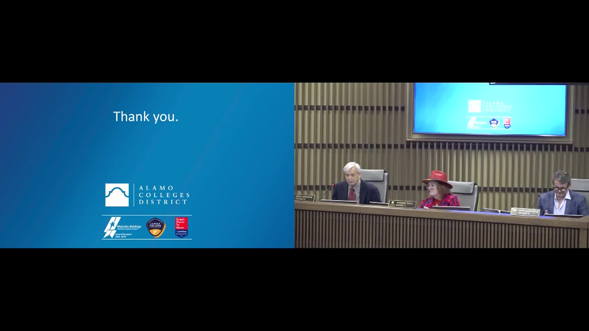 Thumbnail image for Alamo Colleges District Committee of the Whole Board Meeting 02/18/2025