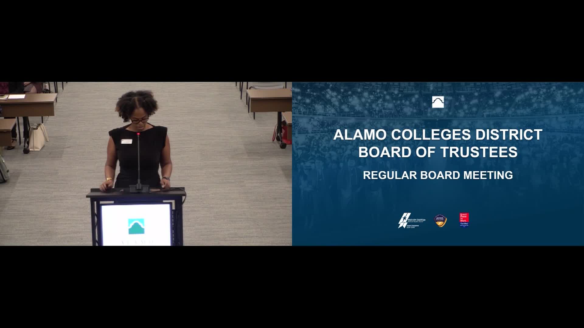 Thumbnail image for Alamo Colleges District Board of Directors Regular Board Meeting 10/28/2025